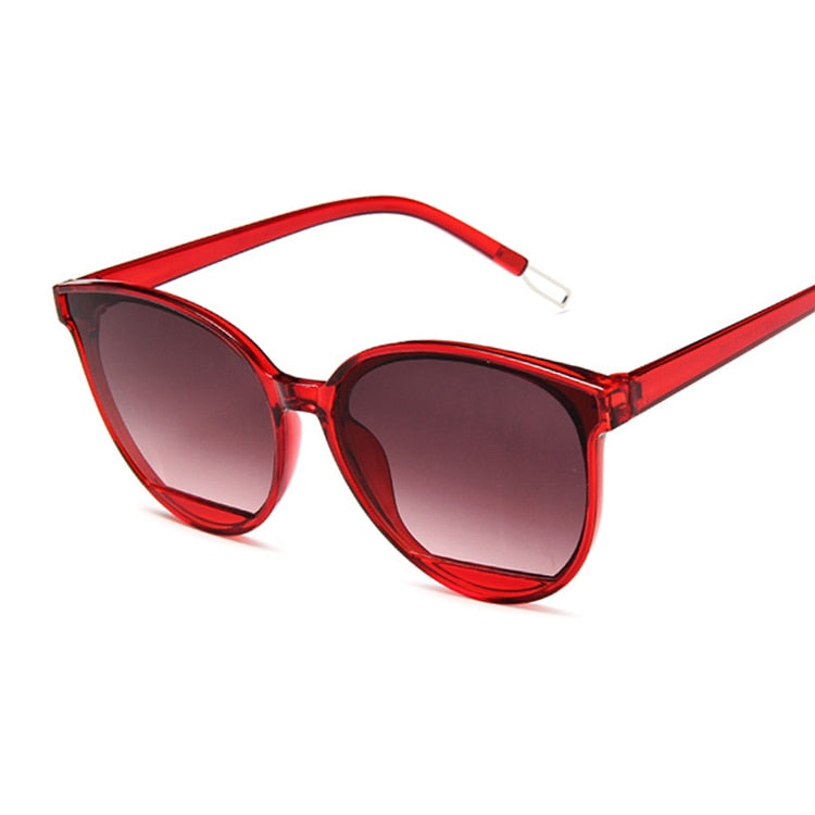 Women's Vintage Mirror Metal Sunglasses